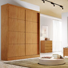 Guarda Roupa Veneza Solteiro 2 Portas E 3 Gavetas Bianchi Móv