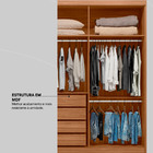 Guarda Roupa Venice 6 Portas, 4 Gavetas E 4 Cabideiros - Demó