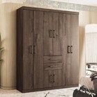 Guarda Roupa Verona 8 Portas E 2 Gavetas