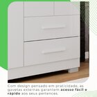 Guarda-roupa Verona Premium 4 Portas 2 Gavetas Com Espelho Sa