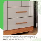 Guarda-roupa Verona Premium 4 Portas 2 Gavetas Com Espelho Sa