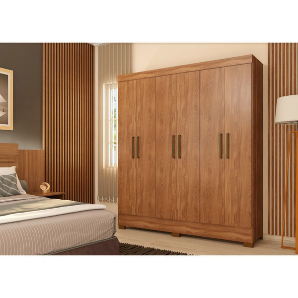 Guarda Roupa Verso 6 Portas Demobile