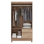 Guarda Roupa Vicenza Nogal/vanilla