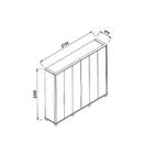 Guarda Roupa Viena 6 Portas E 5 Gavetas Mdp  Conquista Móveis