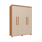 Guarda Roupa Viena P/ Quarto De Solteiro 100% Mdf Camas Fênix