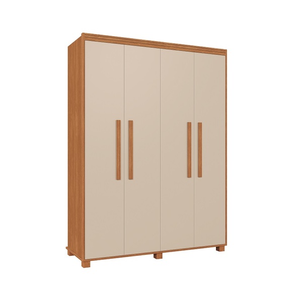 Guarda Roupa Viena P/ Quarto De Solteiro 100% Mdf Camas Fênix