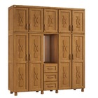 Guarda-roupa Vienacapelinha 9 Portas E 3 Gavetas Madeira Pinu