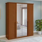 Guarda-roupa Vince 4 Portas 6 Gavetas 4 Prateleiras Com Espel