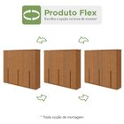 Guarda-roupa Vince 6 Portas 3 Gavetas 7 Prateleiras Amendoa C