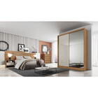 Guarda-roupa Virtus 1600 Com 1 Porta Espelho Peliculado 2 Por