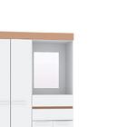 Guarda Roupa Vitória 4 Portas Branco/camarim - Vlr