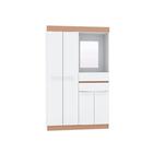 Guarda Roupa Vitória 4 Portas Branco/camarim - Vlr