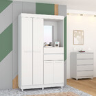 Guarda Roupa Vitória 4 Portas Vila Rica