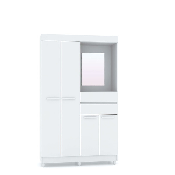 Guarda Roupa Vitória 4 Portas Vila Rica