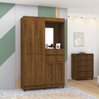 Guarda Roupa Vitória 4 Portas Vila Rica