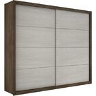 Guarda-roupa Vizion - Rufato - Wengue / Carvalho