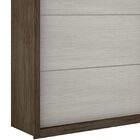 Guarda-roupa Vizion - Rufato - Wengue / Carvalho