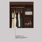 Guarda-roupa Wind 3 Portas Café Touch - Demóbile