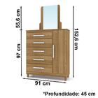 Guarda Roupas 03 Portas 10014 E Sapateira 20016 Vlr