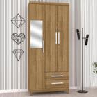 Guarda Roupas 03 Portas Com Espelho 10014 Vlr