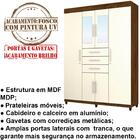 Guarda Roupas 06 Portas Com Espelho 10020 Vlr
