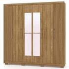 Guarda Roupas 06 Portas Com Espelho 10086 Vlr