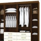 Guarda Roupas 06 Portas Com Espelho 10087 Vlr