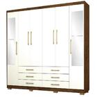Guarda Roupas 06 Portas Com Espelho 10087 Vlr