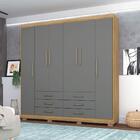 Guarda Roupas 06 Portas E 06 Gavetas 10087 Vlr