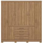 Guarda-roupas 08 Prts 04 Gvts Demóbile Realce Plus