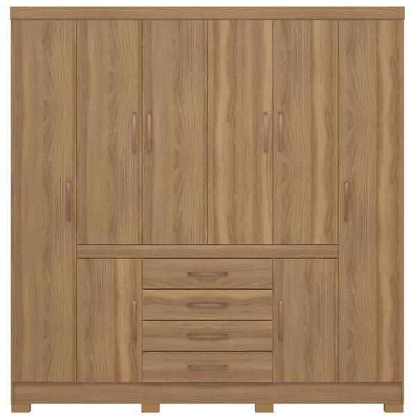 Guarda-roupas 08 Prts 04 Gvts Demóbile Realce Plus