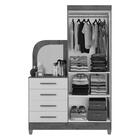 Guarda-roupas 2 Portas 4 Gavetas Com Penteadeira Multimóveis