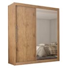 Guarda Roupas 2 Portas Solteiro Real Madeirado / Off White