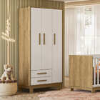 Guarda-roupas 3 Portas E 2 Gavetas 180 X 94 Q Charm Slim -fre