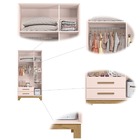 Guarda-roupas 3 Portas E 2 Gavetas 180 X 94 Q Charm Slim -ros