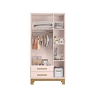 Guarda-roupas 3 Portas E 2 Gavetas 180 X 94 Q Charm Slim -ros