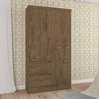 Guarda-roupas 4 Portas 2 Gavetas Com Rodapé Multimóveis Cr351