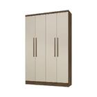 Guarda-roupas 4 Portas 2 Gavetas Multimóveis Cr35088