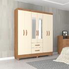 Guarda-roupas 6 Portas 2 Gavetas E Espelhos Multimóveis Cr351