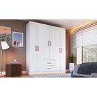 Guarda-roupas 6 Portas 2 Gavetas Multimóveis Cr35111