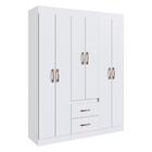 Guarda-roupas 6 Portas 2 Gavetas Multimóveis Cr35115