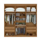 Guarda Roupas 6 Portas 4 Gavetas 100% Mdf Com Espelho Like Ye