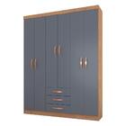 Guarda-roupas 6 Portas E 3 Gavetas Multimóveis Cr35133