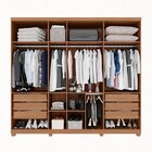 Guarda-roupas 7 Portas 6 Gavetas Com Pés Flórida Cinamomo / O