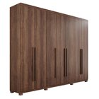 Guarda-roupas 7 Portas 6 Gavetas Com Pés Flórida Imbuia
