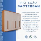 Guarda-roupas 7 Portas 6 Gavetas Flórida Cinamomo / Off White