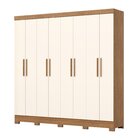 Guarda Roupas 8 Portas 4 Gavetas B51 Nature/off White
