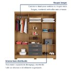 Guarda Roupas Capelinha 6 Portas E 3 Gavetas Gales Carvalho A