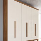 Guarda Roupas Casal 06 Portas 04 Gavetas Com Pés Em Abs 100%