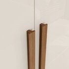 Guarda Roupas Casal 06 Portas 04 Gavetas Com Pés Em Abs 100%